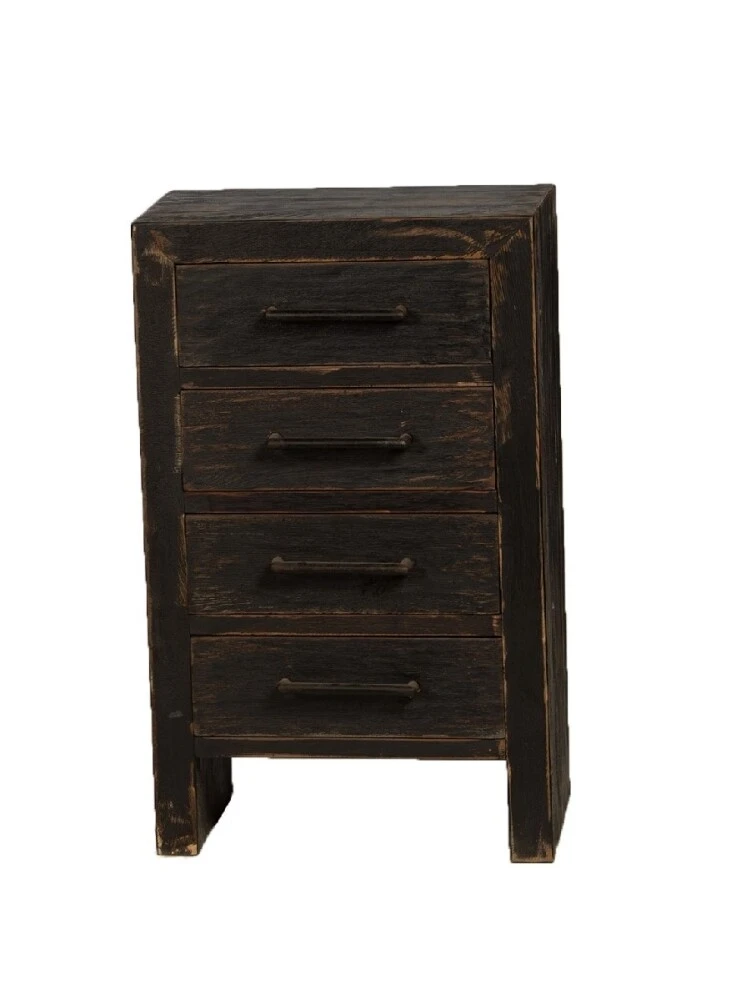 Nachttisch Balok - Schwarz 3 Nachttisch Balok - Schwarz – Bild 3