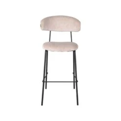 Barhocker Zack 107 - Ribcord Naturel -Möbelhaus Barkruk Zack Naturel Ribcord 1