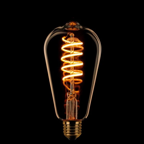 Edison Spirale Dimmbar - Klar 3 Edison Spirale Dimmbar - Klar – Bild 3