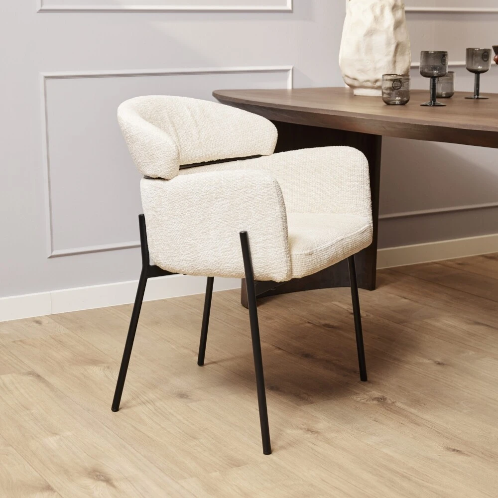 Esstischstuhl Otis White 2 Esstischstuhl Otis White – Bild 2