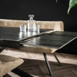 Esszimmertisch Dean -Möbelhaus Eetkamertafel Dean Zwart Keramiek Uitschuifbaar 5 1300 1000 scaled 1