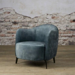 Sessel Bondo, Blauw 6 Sessel Bondo, Blauw -Möbelhaus Fauteuil Bondo Blauw