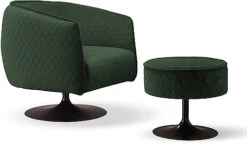 Sessel Jazz, Mosterd, Geen Hocker 9 Sessel Jazz, Mosterd, Geen Hocker -Möbelhaus Fauteuil Jazz Groen 1 1