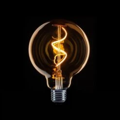 Globus Spirale Led-4w 95mm - Gold