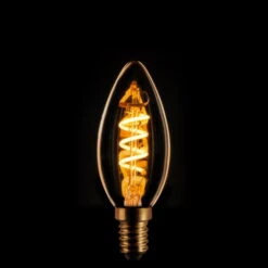 Kerzenlampe Spirale Dimmbar