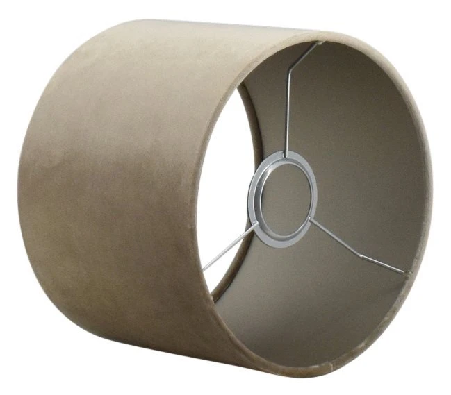 Lampe Livio Bronze - Taupe Schirm 2 Lampe Livio Bronze - Taupe Schirm – Bild 2