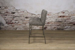 Esszimmerbank Vasco, Amazon Cognac -Möbelhaus NC 0260 Vasco bench 130 fabric amazon 2 grey z