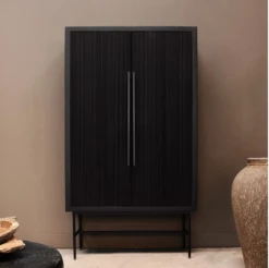 Aufbewahrungsschrank Donau -Möbelhaus Opbergkast Donau zwart Mokana Meubelen 3