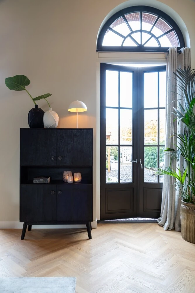 Ablageschrank Espita Schwarz 3 Ablageschrank Espita Schwarz – Bild 3