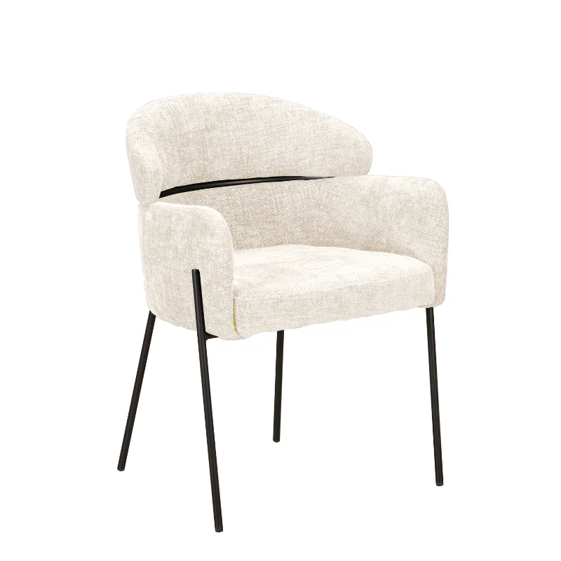 Esstischstuhl Otis White 3 Esstischstuhl Otis White – Bild 3