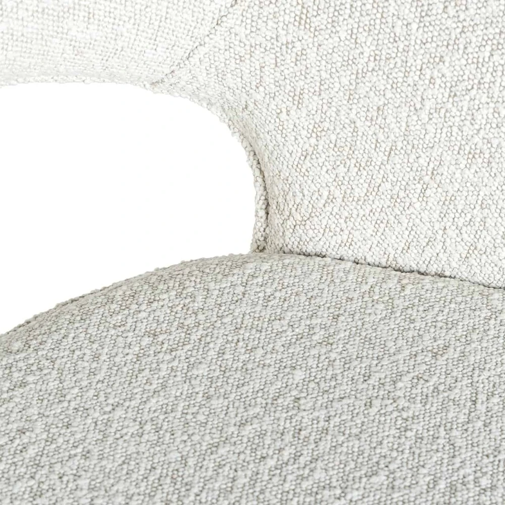 Stuhl Savoy White Bouclé 4 Stuhl Savoy White Bouclé – Bild 4