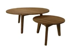 Couchtisch Mira -Möbelhaus Salontafel set MIra Teakhout outdoor Mokana Meubelen 1