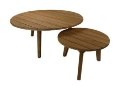 Couchtisch Mira -Möbelhaus Salontafel set MIra Teakhout outdoor Mokana Meubelen