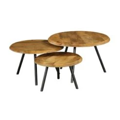 Couchtischset Ohio -Möbelhaus Salontafel set Ohio Mokana Meubelen 2