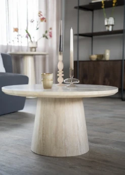 Couchtisch Aime -Möbelhaus Salontafel Aime Modern Travertin 1