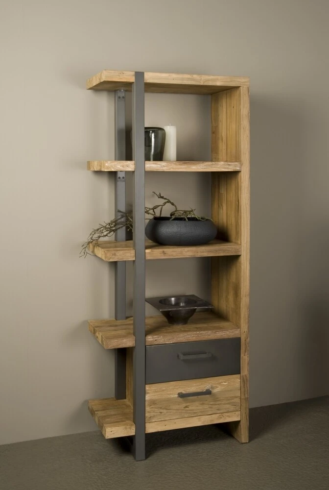 Bücherregal Lucca, Vorne Links Offen 4 Bücherregal Lucca, Vorne Links Offen – Bild 4