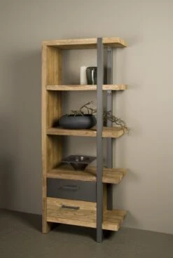 Bücherregal Lucca, Vorne Rechts Offen