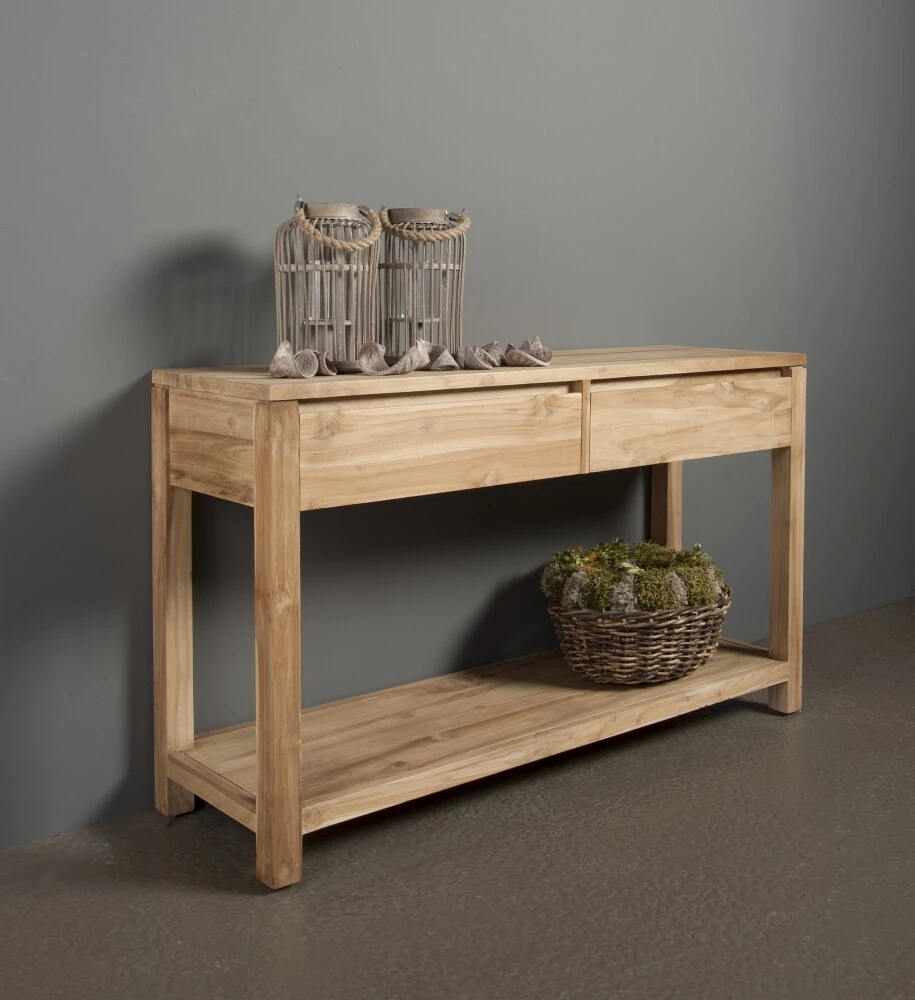 Corona Beistelltisch 2 Schubladen 2 Corona Beistelltisch 2 Schubladen – Bild 2