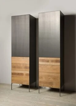 Schrank 1 Tür 3 Schubladen, Rechts