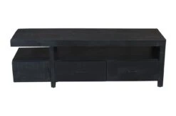 TV Schrank Sparrow Schwarz 12 TV Schrank Sparrow Schwarz -Möbelhaus Sparrow tv meubel zwart 180 mokana meubelen 1 1300 1000 scaled 1