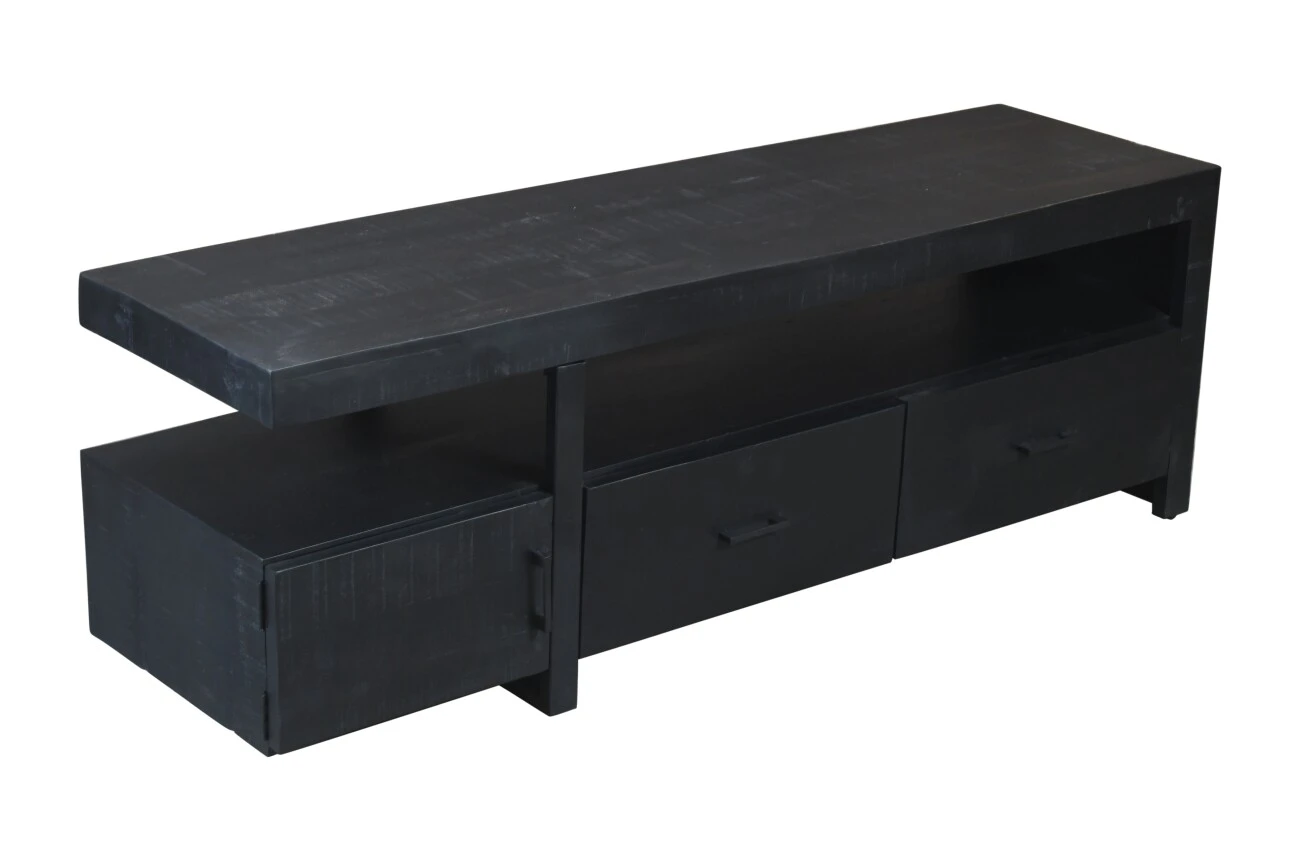 TV Schrank Sparrow Schwarz 4 TV Schrank Sparrow Schwarz – Bild 4