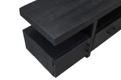 TV Schrank Sparrow Schwarz 9 TV Schrank Sparrow Schwarz -Möbelhaus Sparrow tv meubel zwart 180 mokana meubelen 5 1300 1000 scaled 1