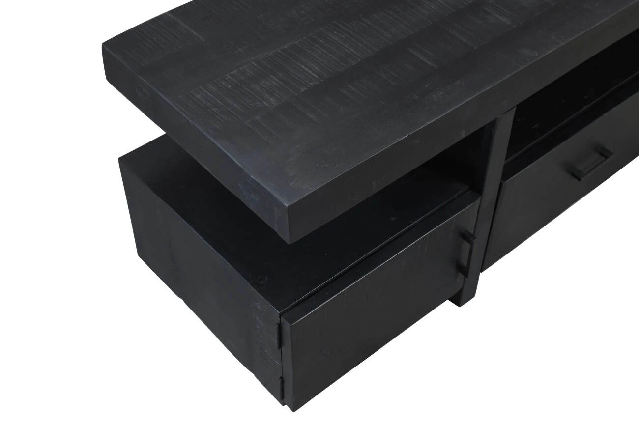 TV Schrank Sparrow Schwarz 3 TV Schrank Sparrow Schwarz – Bild 3