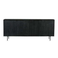 Anrichte Madison -Möbelhaus Stoer Dressoir Madison Zwart 4 Deurs 3