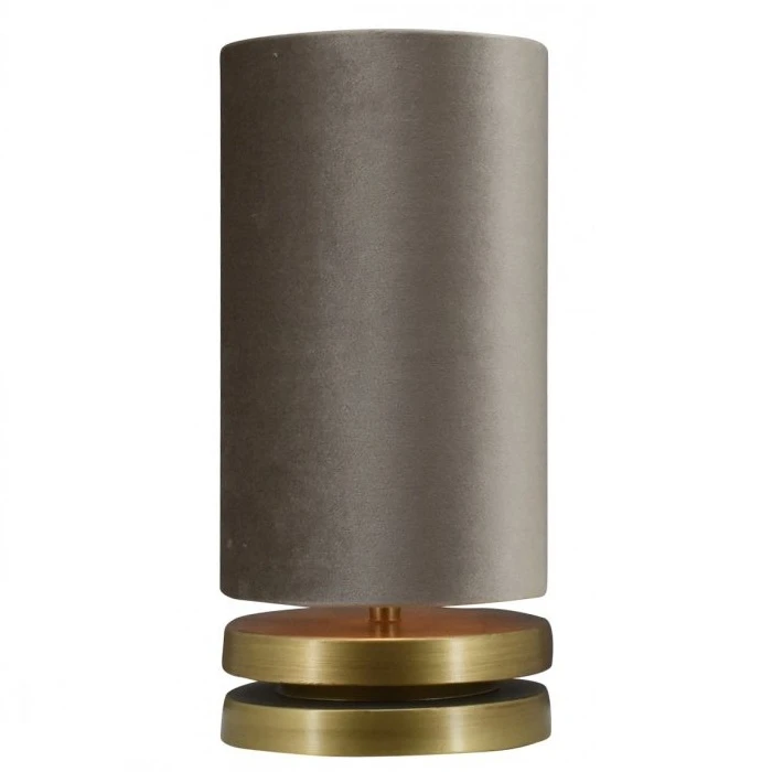 Lampe Livio Bronze - Taupe Schirm 3 Lampe Livio Bronze - Taupe Schirm – Bild 3