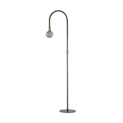 Stehleuchte Pike - Schwarz -Möbelhaus Vloerlamp Pike Zwart 2 1