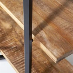 Wandschrank Eddy, Schwarz