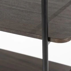 Wandschrank James Braun Small -Möbelhaus Wandkast James small Bruin Mokana Meubelen 4