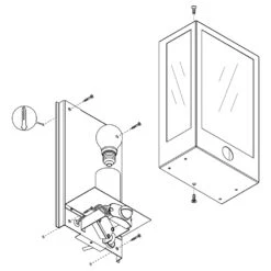 EGLO Wandlamp Alamonte Sensor