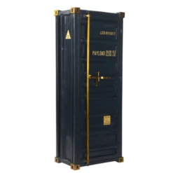 Weinschrank Container -Möbelhaus Wijnkast Container Industrieel 1