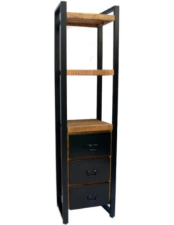 Bas Bücherregal 3 Schubladen