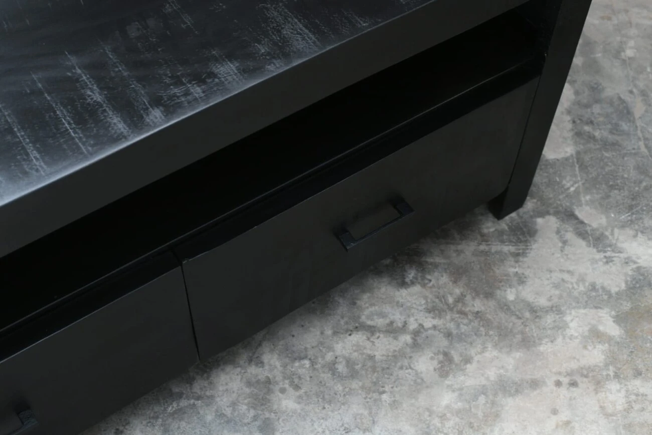 TV Schrank Sparrow Schwarz 2 TV Schrank Sparrow Schwarz – Bild 2