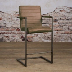 Möbelhaus -Möbelhaus tower living rocca stoere barstoel industrieel bull brown 1