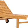 Wooden Sunlounger Teak